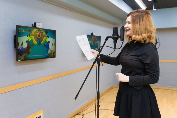 角色会配合自己的配音动起来,太有趣啦!