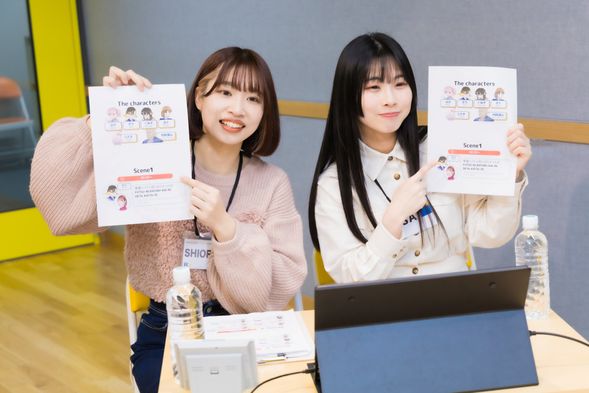 老师将会教授台本相关知识。终于能解开如何为无声影像配音的谜底了……!?这份惊喜留待活动当日,敬请期待!