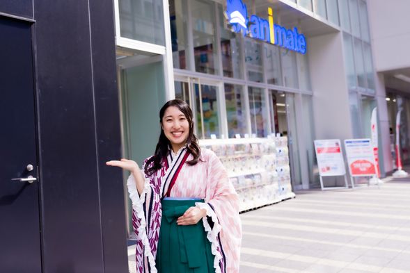 Meet in front of the animate Ikebukuro Main Store
Our guide will be waiting for you, dressed in cosplay and holding an "Abracadabra Tours" sign. They should be pretty easy to spot!