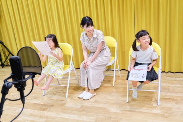 自分の声に合わせてキャラクターが動くって、おもしろい!