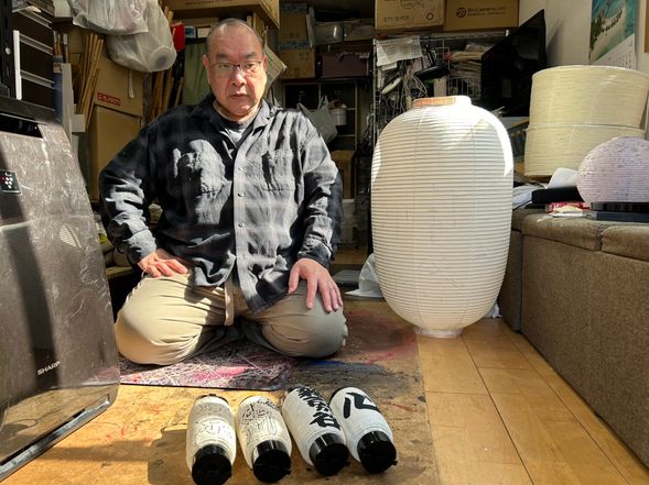 いよいよ工房にお邪魔します。古くから続く伝統的な仕事場です。