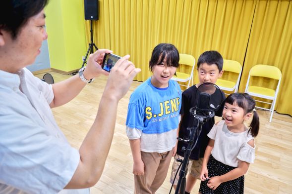 体験終了後も撮影時間を設けております。体験が終わってほっと一息。リラックスした気持ちで、撮影を楽しんでくださいね。