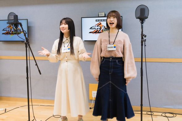 首先是热身环节!学习了发声方法后,先试着发出声音吧!