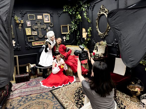 了解各种拍摄姿势后,终于要开始拍摄啦!紧张又兴奋的时刻!