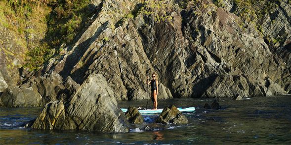 留下一張你與粉鳥林聳立石壁相約的紀念