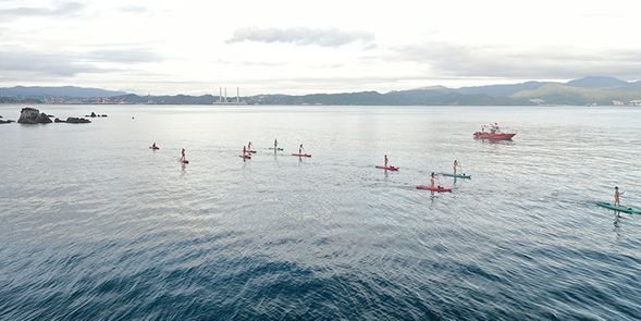 開始SUP水上環島之旅