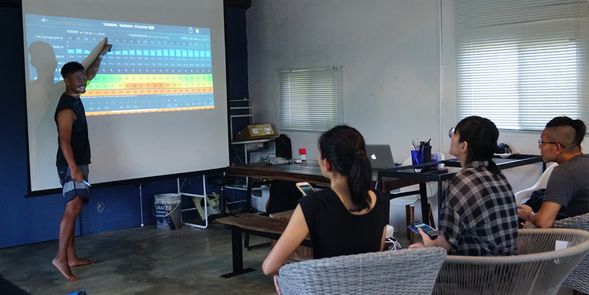 安全知識、海洋知識觀念建立,從觀看認識數值預報開始