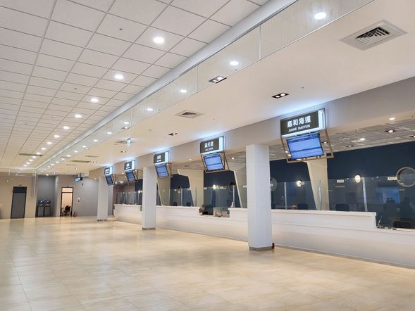 搭船前60分鐘報到