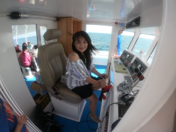 體驗船長 讓自己當東海旅遊的船長~