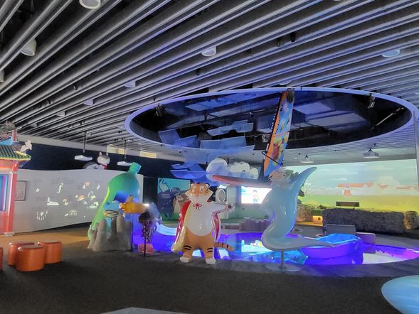 小朋友可以來此互動遊玩