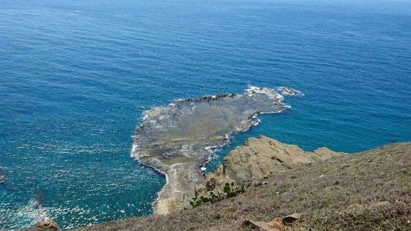 小臺灣~~七美島~女王頭樣子