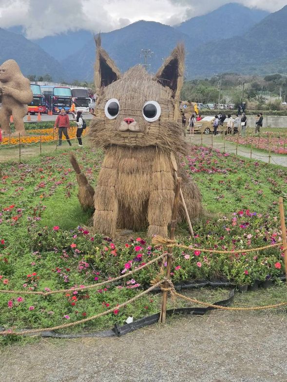 花蓮富里農會稻草藝術季