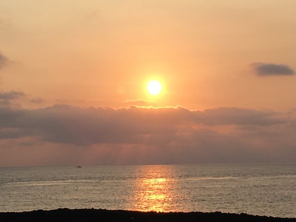 蘭嶼最南端的青青草原,四周無屏障的遼闊視野,是觀賞夕陽美景的最佳地點