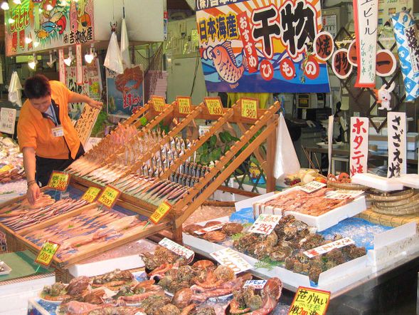 日本海最大海鮮市場