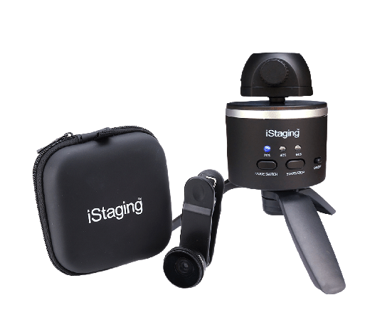 魚眼鏡頭+自轉儀