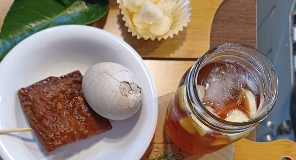 4.享用鄉村美食,柚子飲品