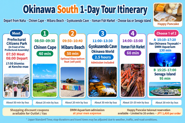 Southern Okinawa Tour Overview