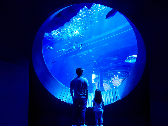 經停IIAS沖繩豐崎,DMM水族館與 iias沖繩豐崎購物中心位於同一設施內,旅客可於停留時間內自由選擇參觀 DMM水族館,或在 iias沖繩豐崎購物中心購物。選擇此區域停留的旅客,將不再前往瀨長島,請依導遊指定時間準時返回集合地點。