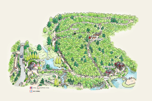 「どんどこ森」