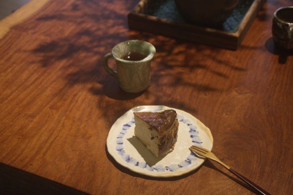 一杯茶,一份蛋糕,一段留給自己的午後。