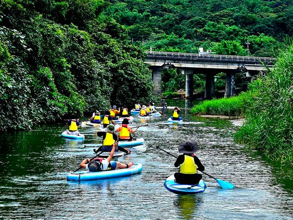 雙溪河體驗划行+自由探索