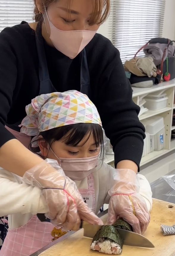 体験の様子!お子様もできます!