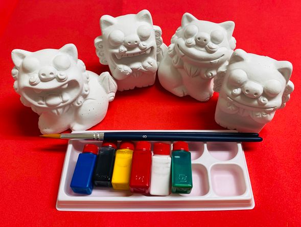 お好きなシーサーを1体選びましょう。