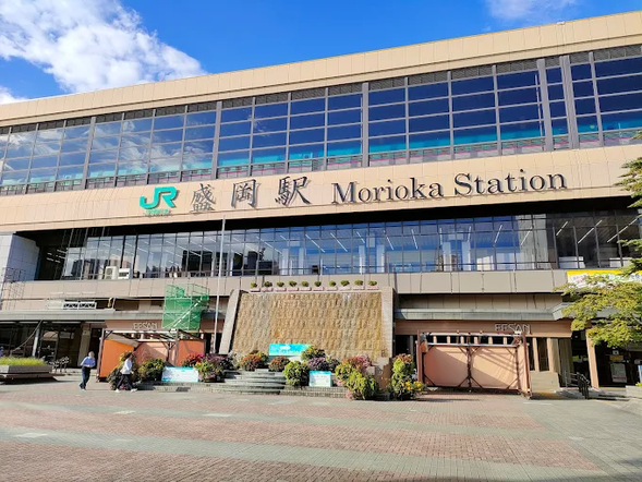 ออกเดินทางกลับไปที่ Morioka Station