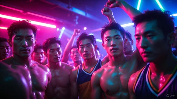 當影子與光相遇,夜色為我們讓路。我們穿越其中,把每一道光折成自己的名字,把黑夜變成新的國度。即使這次終將告別,我們未來仍將相聚⋯⋯。
When shadow meets light, the night parts for us. We move through it, bending every beam into our own names, turning the darkness into a new realm. And even though we part this time, the future will always lead us back to one another…