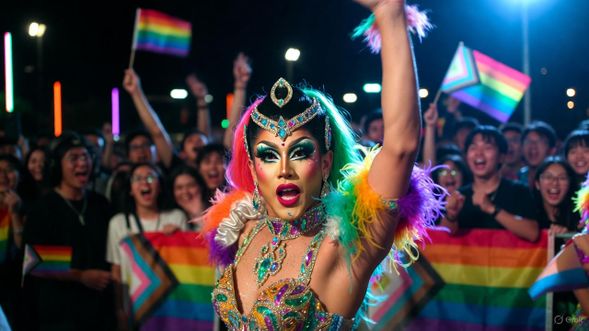 欣賞各國變裝皇后更待何時?一同跟隨他/她們的腳步,進入奇幻的變裝世界!
When else could you admire drag queens from across the world? Follow their steps and step into a fantastical world of drag!