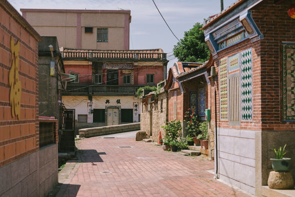 擁有百年歷史的古崗聚落