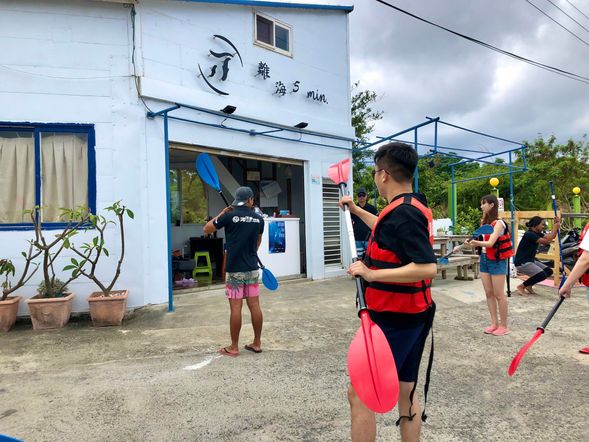 下水前指導並教學