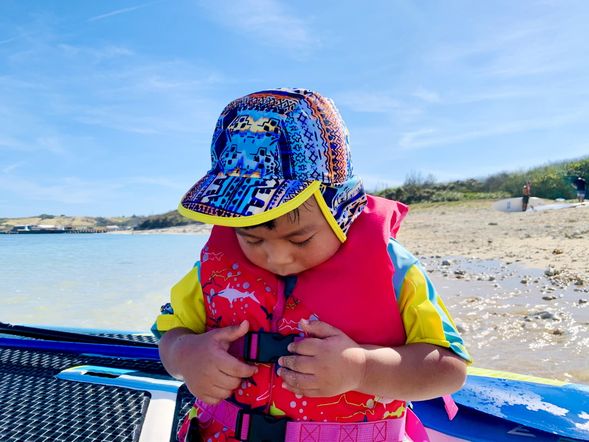 領取合適SIZE裝備(大人小孩都齊全)