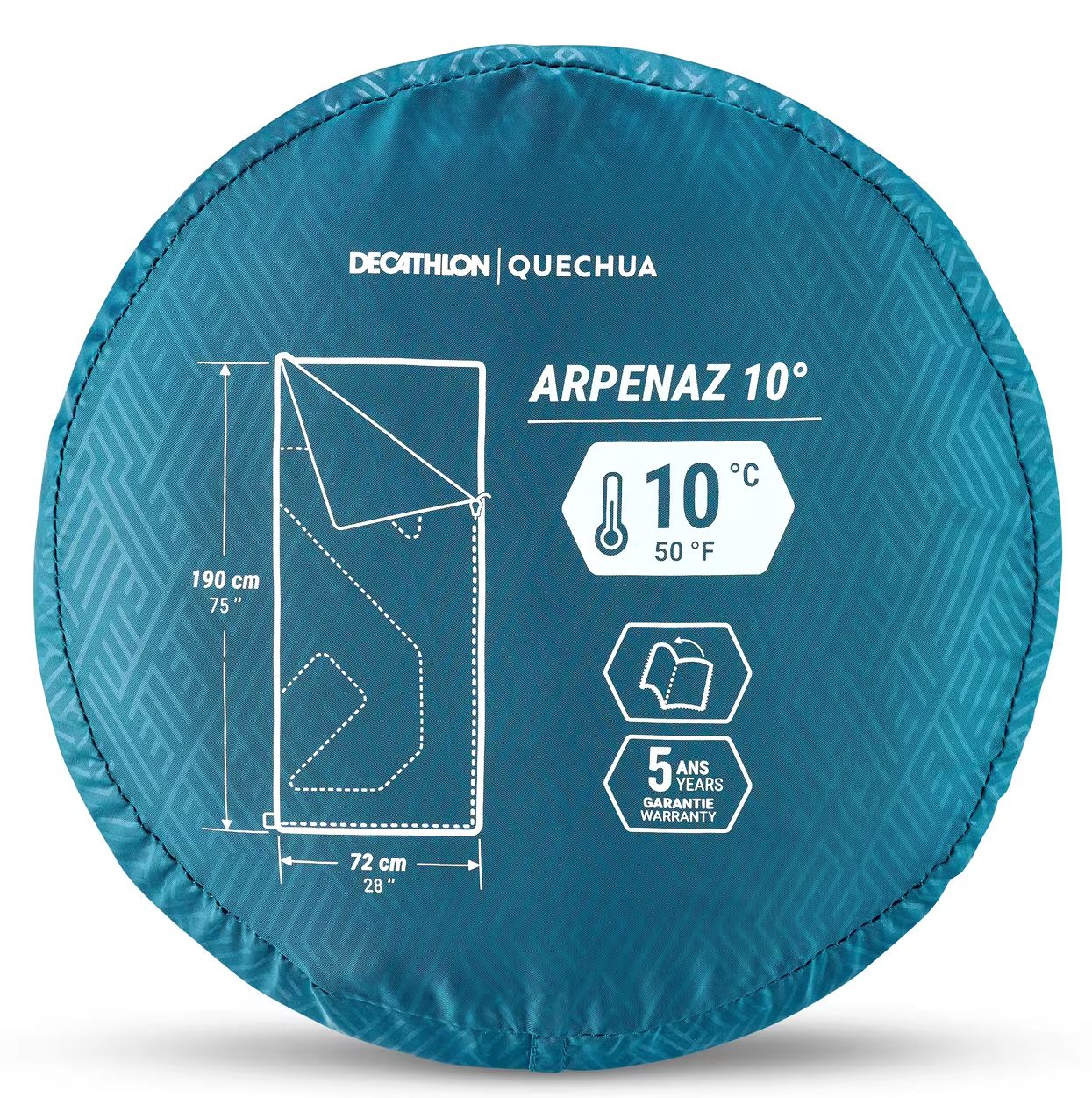 10℃保暖睡袋(可展開)