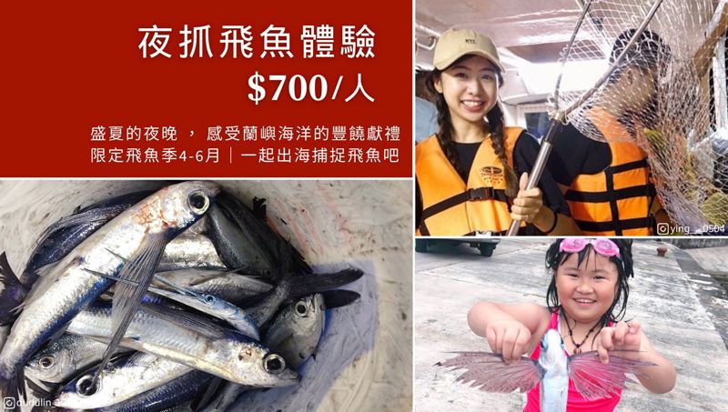 蘭嶼|夜抓飛魚體驗