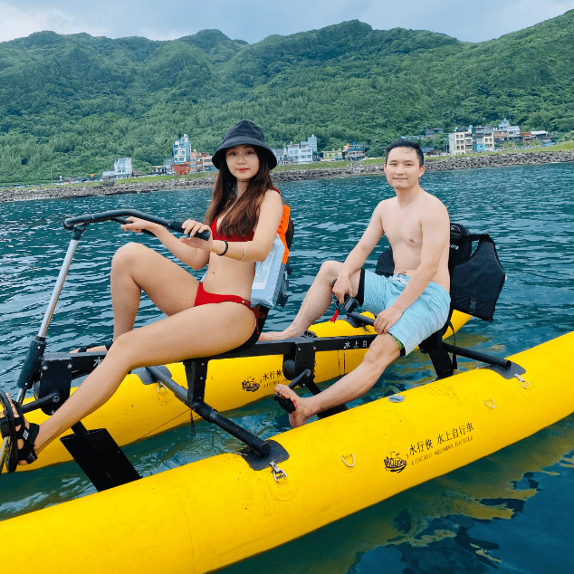 增加水上自行車數量