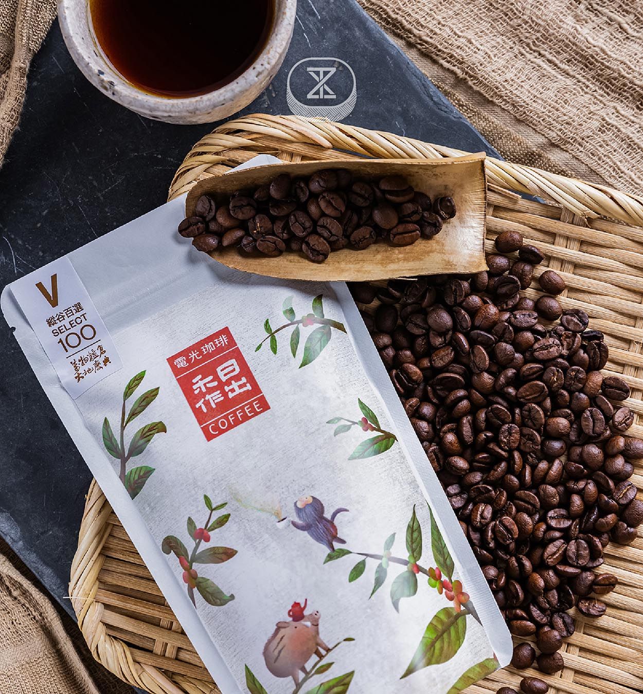 【日出禾作|電光咖啡】咖啡豆¼磅(114公克)