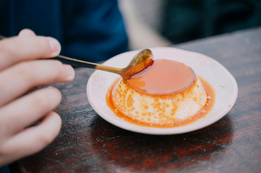 里山野牧雞布丁