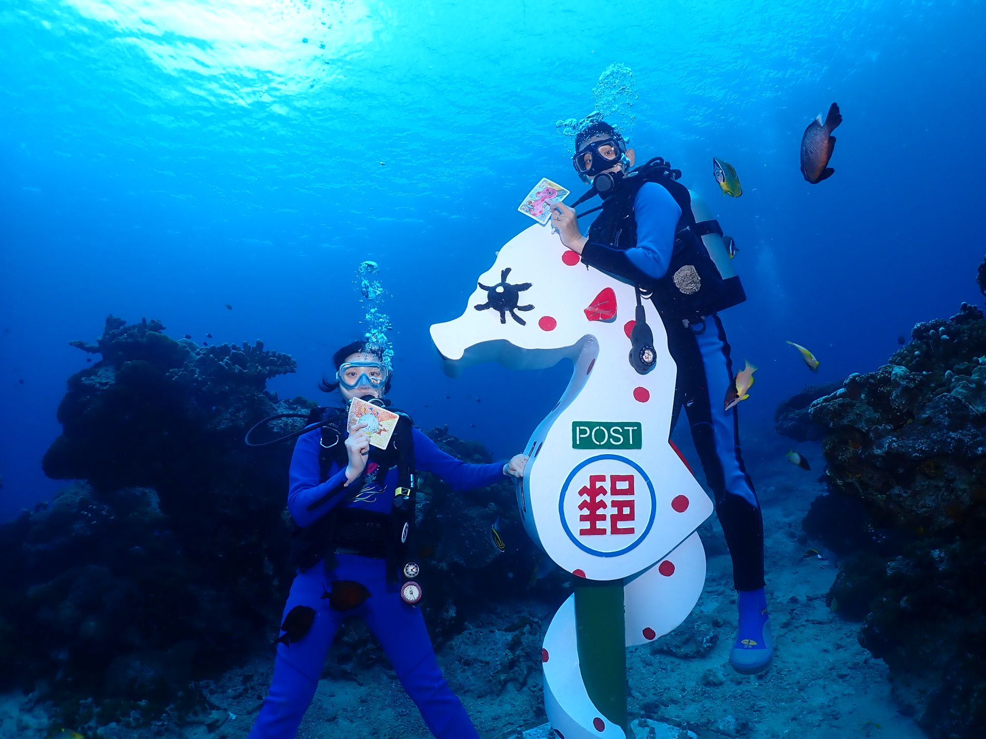 綠島→體驗水肺潛水