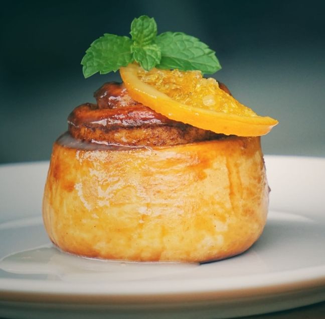 光覺咖啡-青檸風味肉桂捲