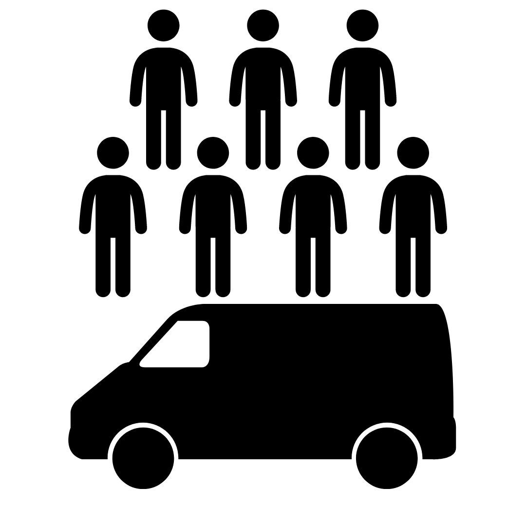 單趟接駁大車7人