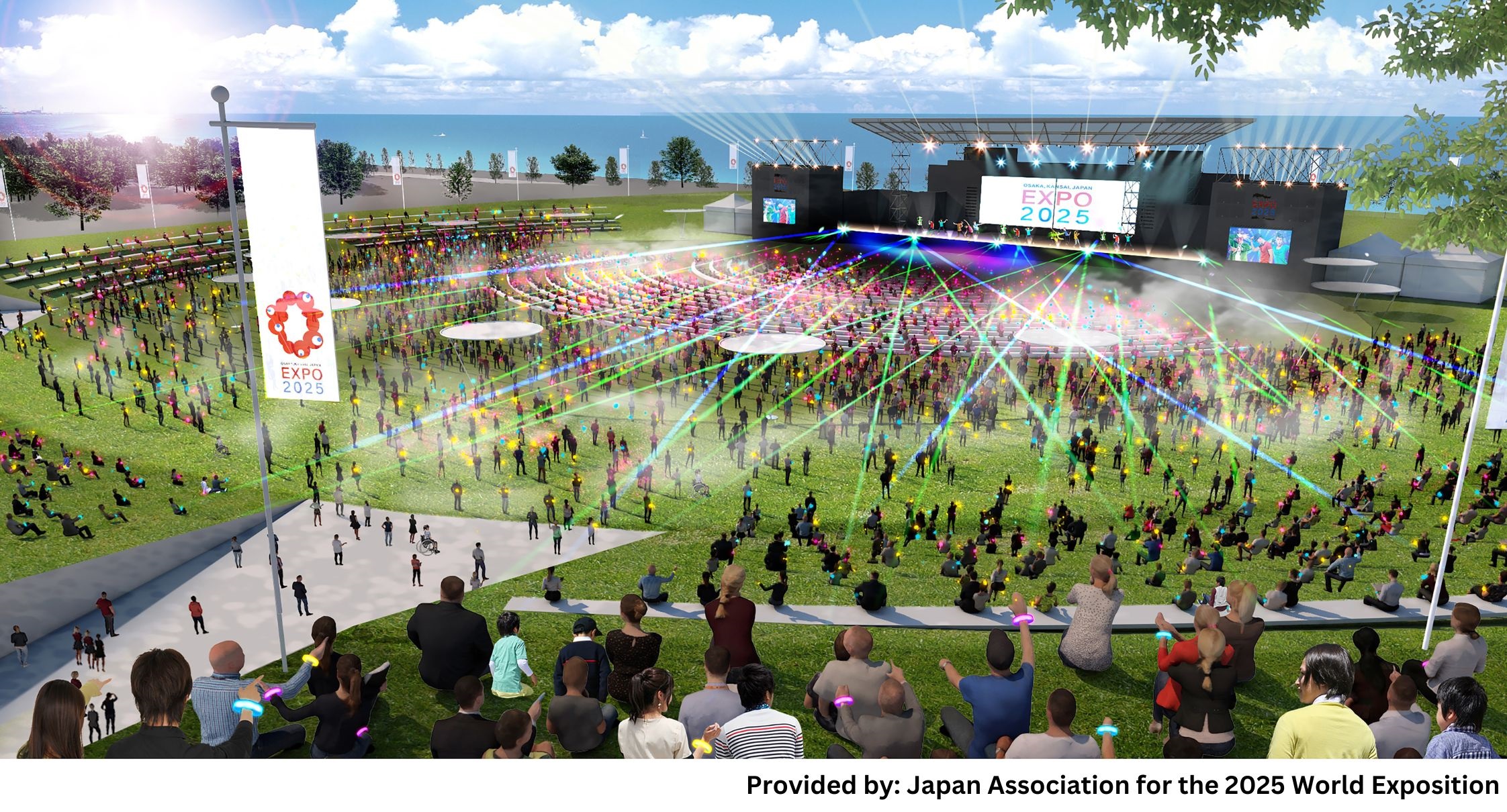 EXPO 2025 タオル & 優先　vip 複数枚可 AOTO Booth Tour at ISE 2025 LED Displays for XR, Transparent